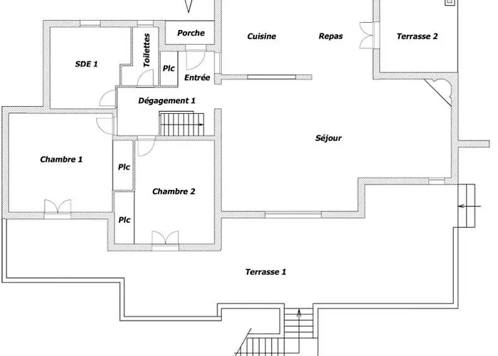 Abbracciu Climatisee Avec Piscine Chauffee Et Vue