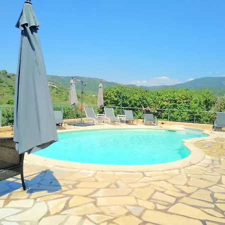 Abbracciu Climatisee Avec Piscine Chauffee Et Vue