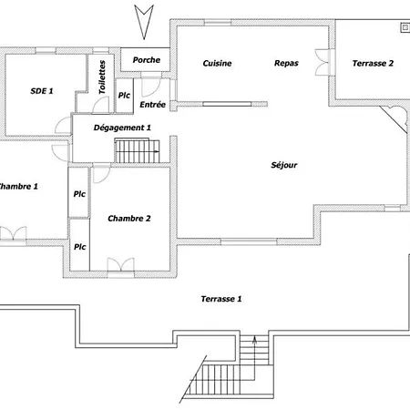 Abbracciu Climatisee Avec Piscine Chauffee Et Vue